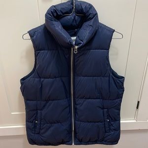 Old Navy Blue Puffer Vest